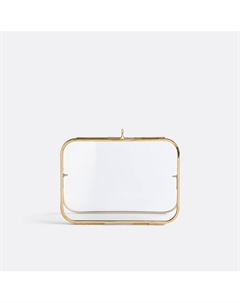 Рамка настольная из латуни и стекла В18 см Uyova желтый La redoute interieurs