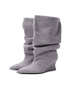 Текстильные ботильоны Balmain