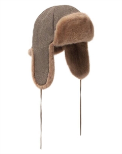 Шапка-ушанка Дарья из меха норки Furland