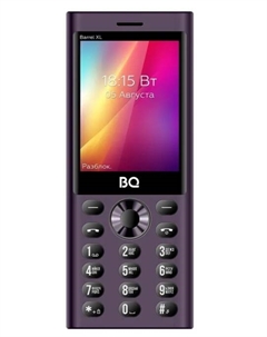Мобильный телефон BQ 2832 Barrel XL Purple+Black 2.8", BT, 0.08MP, SIM: 3, 1400 mAh Bq