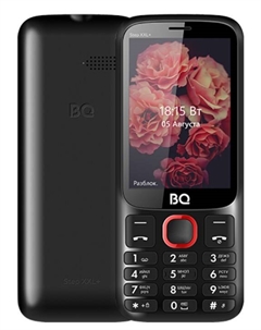 Мобильный телефон BQ 3590 Step XXL+ Black+Red 3.5", BT, SIM: 2, 1400 mAh Bq