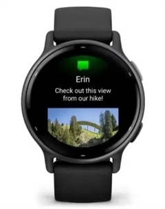 Часы Garmin Vivoactive 5 010-02862-10 черные 42мм