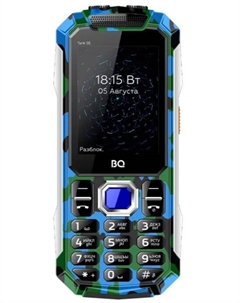 Мобильный телефон BQ 2432 Tank SE Camouflage 2.4", BT, SIM:2, 2500 mAh Bq