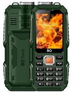 Мобильный телефон BQ 2835 Torch Dark Green 2.8", BT, SIM: 4, 4000 mAh Bq