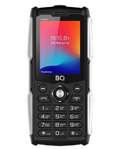 Мобильный телефон BQ 2449 Hammer Black 2.4", BT, 0.08MP, SIM:2, 4000 mAh Bq