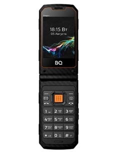 Мобильный телефон BQ 2822 Dragon Black+Orange 2.8 ", BT, доп. экран 1.77" QCIF, 0.3 MP, SIM: 2, 2000 mAh Bq