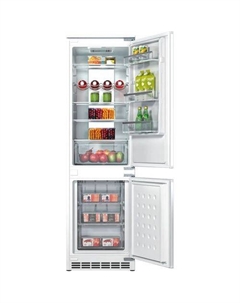 Встраиваемый холодильник HIBERG i-RFCB 400F NFW, No Frost, 270л, 185см, белый Hiberg