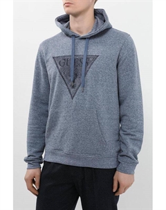 Худи с карманом и логотипом Guess