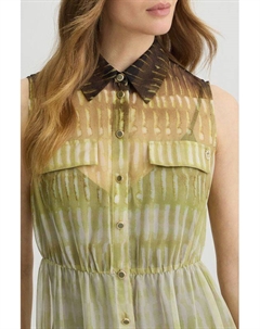 Платье макси без рукавов Liu jo