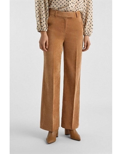 Брюки вельветовые расклешенные Comma,