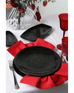 Тарелка фарфоровая Anthracite 21maison