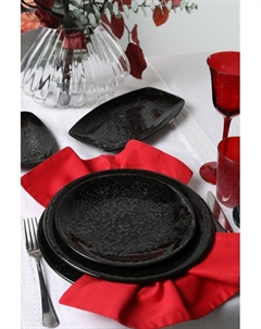 Тарелка фарфоровая Anthracite 21maison