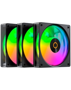 Вентилятор для корпуса Ocypus Gamma F12 Elite BK ARGB REVERSE BLADE 3-IN-1 (Gamma-F12-BK3AM01E-GL)