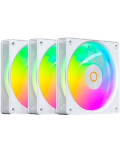 Вентилятор для корпуса Ocypus Gamma F12 Elite WH ARGB 3-IN-1 (Gamma-F12-WH3AM00E-GL)