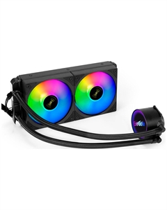 СЖО для процессоров ExeGate BlackWater-240V3.PWM.ARGB (EX298224RUS) Exegate