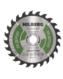 Диск пильный Industrial HW230, дерево, 230*30*24Т Hilberg