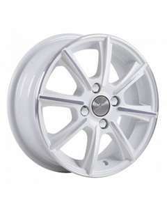 Диски R14 4x98 5,5J ET38 D58,6 Монако алмаз-белый Скад