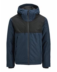 Куртка с капюшоном синий Jack & jones