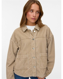 Жакет из велюра бежевый Vero moda