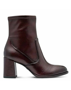 Ботинки лакированные на каблуках красный Tamaris