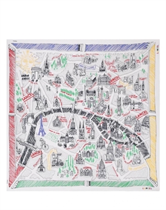 Платок шелковый Lancel