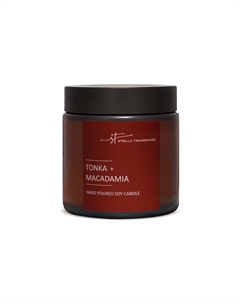 Свеча в банке Tonka macadamia Hoff