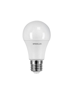 Лампа светодиодная LED-A60-11W-E27-6K ЛОН 11Вт Е27 6500К 220-240В, ПРОМО (14724) Ergolux
