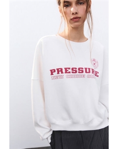 Свитшот утепленный с принтом Befree