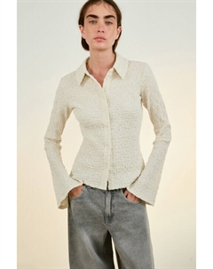 Рубашка облегающая с разрезами Befree