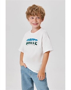 Футболка хлопковая с принтом Acoola