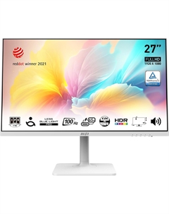 ЖК монитор MSI Modern MD272XPW 27 (9S6-3PB19H-298) белый Msi