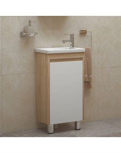 Тумба под раковину без столешницы Остин 45 напольная, сонома Corozo