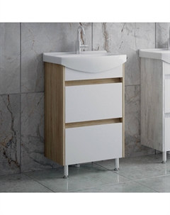 Тумба под раковину без столешницы Орегон 55 сонома, Уют 55 Corozo