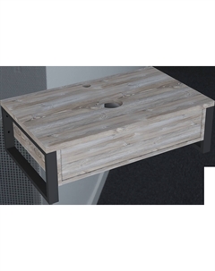 Тумба под раковину без столешницы Grunge Loft 80 дуб намибия 1marka