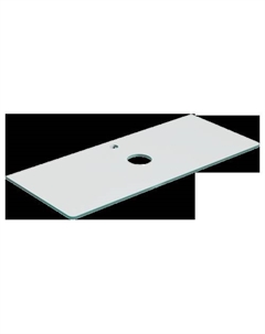 Столешница в ванную под раковину Алабама 100 М белая Corozo