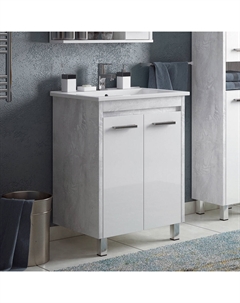 Тумба с раковиной Лорена 60 напольная, пайн Corozo