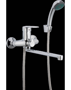 Смеситель с длинным изливом для ванны H701 F22701-B Frap