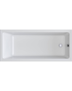 Акриловая ванна Bianca 01бья1675 без опоры 160x75 см, пристенная, белая Marka one