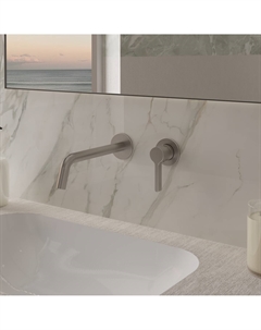 Смеситель для раковины Villa VBFW-1VL1BN брашированный никель Vincea