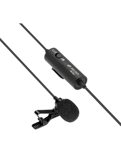 Всенаправленный петличный микрофон Polsen MO-IDL1-MK2 для цифровых зеркальных фотокамер и смартфонов (кабель 20 футов)