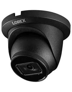 Уличная сетевая купольная камера Lorex E842CD 4K UHD с ночным видением (черная)