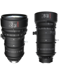 Комплект объективов CHIOPT XTREME ZOOM 28-85 мм T3.2 и 75-250 мм T3.2 (крепление PL) Chiopt