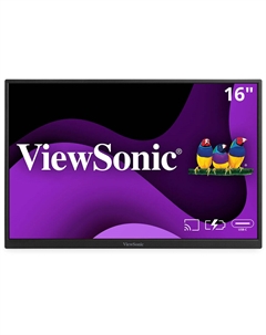 Портативный монитор ViewSonic VG1656N 16" Full HD с аккумулятором и функцией беспроводной трансляции Viewsonic