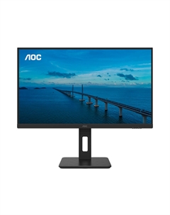 Монитор AOC U27P10C, 27", 3840x2160, 60 Гц, IPS, чёрный Aoc