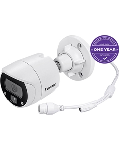 Уличная цилиндрическая камера Vivotek IB639-1Y Vortex серии Essential с разрешением 2 МП и годовой лицензией VSaaS