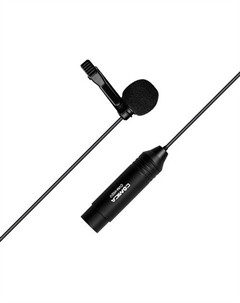 Всенаправленный петличный микрофон Comica Audio CVM-V02O с разъемом XLR (кабель 14,7 фута) Comica audio