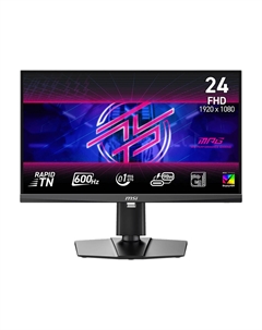 Монитор игровой MSI MPG 242R X60N, 24.1", 1920x1080, 600 Гц, Rapid TN, черный Msi