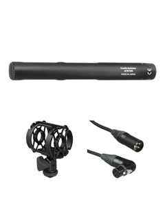 Комплект микрофона Audio-Technica AT875R Short Shotgun с креплением Shockmount и кабелем XLR Audio-technica