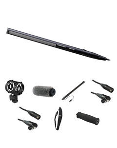 Влагостойкий направленный микрофон Sennheiser MKH 416-P48U3 для записи локаций