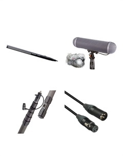 Влагостойкий направленный микрофон Sennheiser MKH 416-P48U3 - идеальный комплект для записи на местности